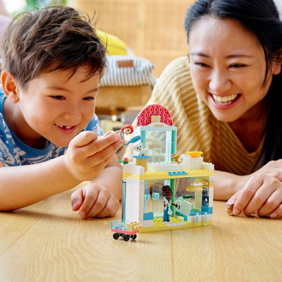 Lodra ndërtuese LEGO Klinika Friend Pets (41695)