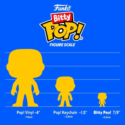 Set figurash vinyl Funko Bitty Pop Avatar The Last Airbender, 4 copë, për koleksion