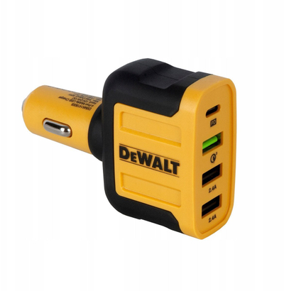 Karikues muri DEWALT Telecoms 4 porta, 60W, USB PD, i zi