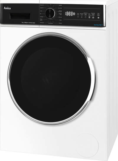 Lavatrice Amica WA3S712BLiSHB, 7kg, 1200rpm, e bardhë