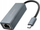 Adapter USB C në RJ45 Qoltec, Gigabit 1000 Mb/s, trup alumini, gri