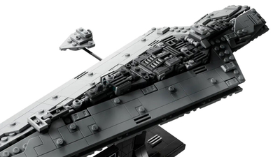 Set LEGO Star Wars Executor Super Star Destroyer 75356, 630 pjesë, model ekspozimi, gri