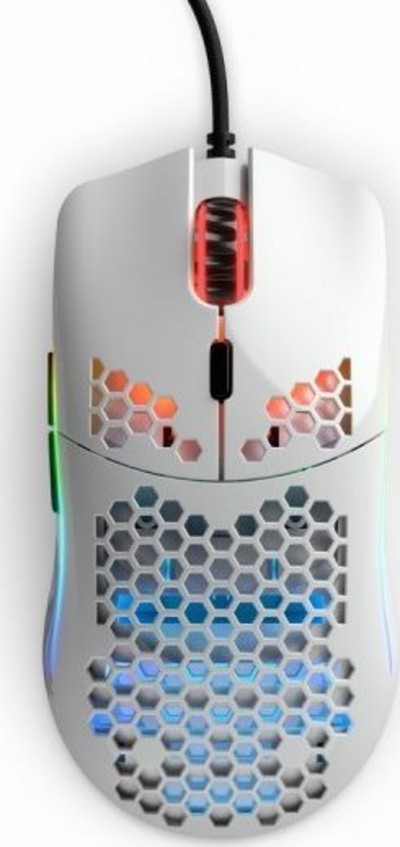 Maus Glorious PC Gaming Race Model O, i bardhë