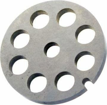 Pllakë bluarëse për mulli mishi, model 5A10, inox, argjend
