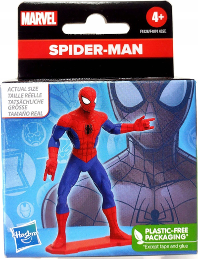Figurinë Hasbro Marvel Spider-Man, koleksionuese, për kalamaj 4+, e kuqe blu