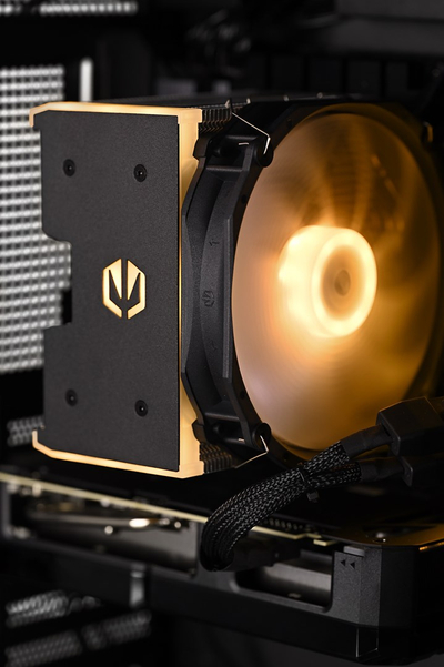 Компјутер за гејминг Actina Ryzen 5 5600X, RTX 4060, 32GB RAM, црн