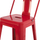 Stol metalik Melita 42×42×98 cm (HM8574.04)