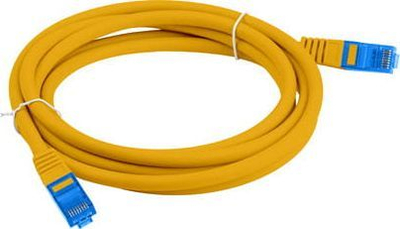 Kabllo Lanberg Patchcord CAT.6A S / FTP LSZH CCA, 1.5m, e portokalltë