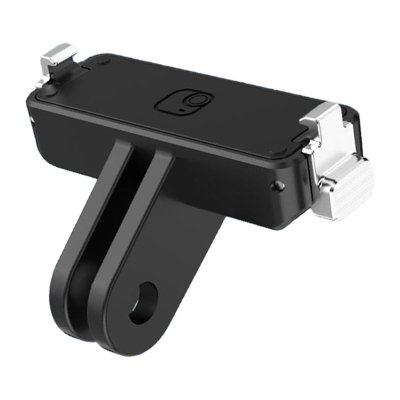 Adapter magnetik Puluz Quick Release, për Insta360 GO Ultra, mbyllje të dyfishtë, i zi