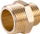Редукциона бронзена нипла Perfexim PHA-307, G1 1/2 x G1, PN16