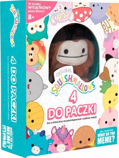 Loja me letra EPEE Squishmallows, set me 80 letra, lodër pelushi, shumëngjyrshme