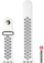 Rrip ore Swissten Silicone Band për Apple Watch, 38/40/41 mm, silikon, i zi