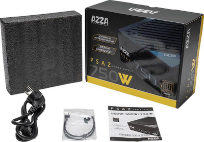 Напојување Azza PSAZ-750W ATX, 750W