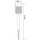 Lampë kopshti me diell Saska Garden, 36cm, me flakë zjarri fallco, 6 LED, e zezë