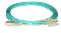 Kabllo optike XtendLan FO patch SC-SC, 2m, OM3 dupleks, LS0H, jeshile