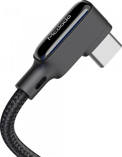 Kabllo USB në USB-C Mcdodo CA-7310, 1.8 m, 3A, e zezë