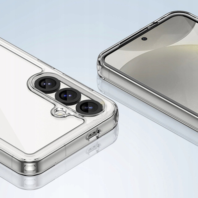 Футрола за телефон Hurtel Outer Space за Samsung Galaxy S25 Edge, флексибилна рамка, полупроѕирна