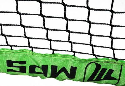 Portë futbolli plastike MPS Uni, e palosshme, 90x60cm, jeshile me të zezë