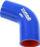 Lidhës silikoni TurboWorks Elbow 67st Pro, diametër 84mm, blu