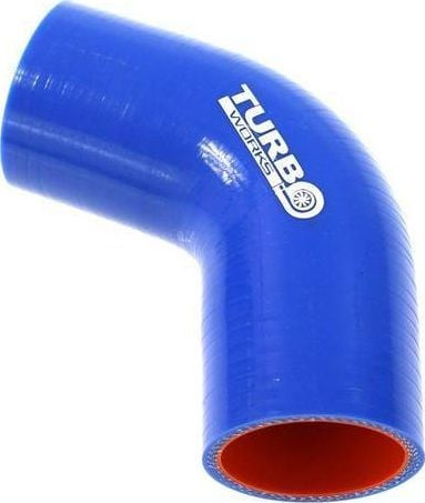Lidhës silikoni TurboWorks Elbow 67st Pro, diametër 84mm, blu