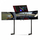 Stendë për monitorë Next Level Racing Elite Freestanding Quad, për 4 monitorë 21"-43", alumini, e zezë