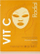 Maskë fytyre Rodial Vitamin C Cellulose Sheet Mask, vitaminë C, hidratim intensiv