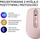 Maus Logitech MX, Bluetooth, USB, USB-C, rozë