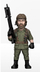 Figurine koleksionuese MINIX Movies #152 Colonel James Braddock, 12 cm, e shumëngjyrshme