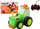 Traktor lodër me telekomandë RC Jumping, jeshil