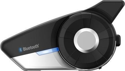 Interkom motoçiklete Sena 20S EVO Single, Bluetooth 4.1, deri 2 km, i zi argjend