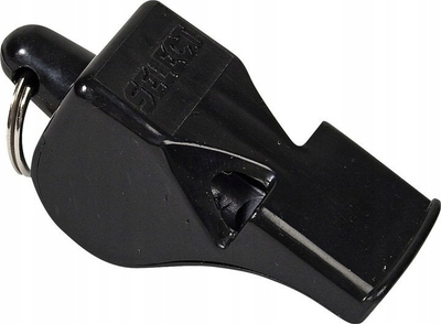 Fishkëllimë sportive Select Classic Whistle L 0899, plastikë, me unazë, e zezë