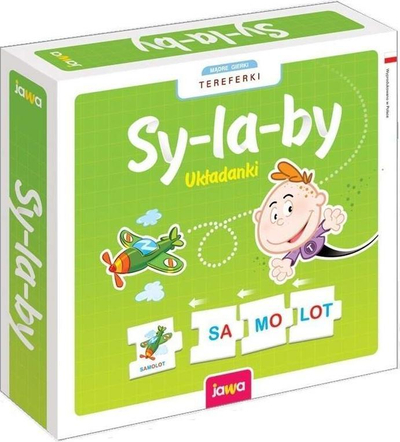 Едукативно сложувалка Jawa Syllables, учење слогови, за деца