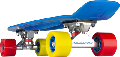 Pennyboard Nijdam Sailor Stroll, plastik, me rrota shumëngjyrëshe, blu