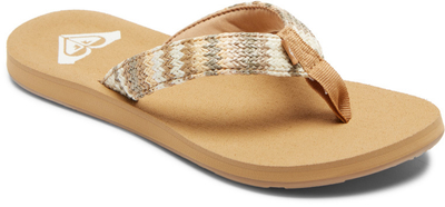 Sandale Roxy PORTO RAFFIA, bezhë