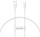 Kabllo USB Baseus Superior, USB A në USB C, 0.25 m, 100 W, e bardhë