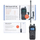 Radiolidhje CB portative PNI Escort HP 82, 40 kanale, bateri 1800mAh, karikim USB C, e zezë