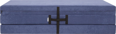 Dyshek palosës Hobbygarden Folding Mattress Ben XXL, 10cm, shkumë poliuretani, blu denim