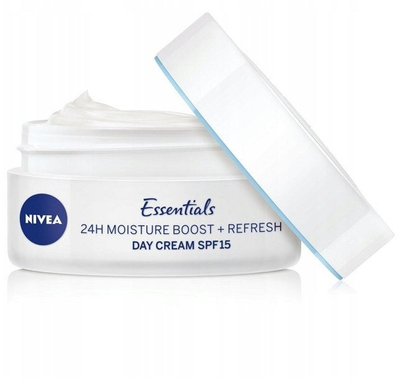 Krem dite Nivea Essentials Refreshing, SPF15, 50 ml