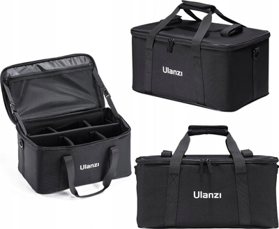 Мултифункционална чанта Ulanzi OM 01 Lighting, со тркала, duffle, црна