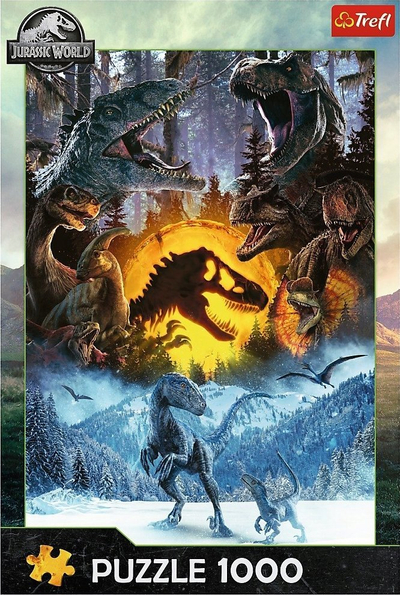 Puzzle Trefl Jurassic World, 1000 copa, FSC Mix 70%, shumëngjyrësh