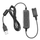 Kufje me mikrofon Tellur Voice 510N, me kabllo, USB, mono, të zeza