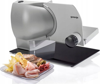 Prerëse universale Gorenje R902A, teh inoksi 2 në 1, trashësi prerjeje deri 15mm, gri
