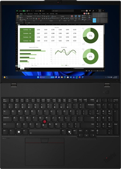 Laptop Lenovo Notebook L16 G1 Ultra, 16", Intel Core Ultra 7 155U, 16GB RAM, 512GB SSD