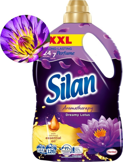 Zbutës rrobash Silan Aromatherapy Dreamy Lotus, 2.8L, 126 larje