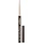 Алуминиумска цевка CarFace PP IC 059, дијаметар 60mm, должина 10cm, сребрена