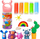 Set plasteline Lovin Do Play Dough Deer, 5 copë, me formë dre, shumëngjyrësh