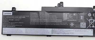 Bateri laptopi Lenovo 57Wh, 3 cell, Lithium ion, e zezë