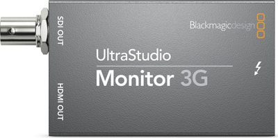 Kartë dalje video Blackmagic Design UltraStudio Monitor 3G, Thunderbolt 3, me SDI edhe HDMI, gri