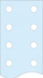Shirit bara PE Schneider Electric LVS04515, 50x5mm, 1.7m, ngjyrë natyrale
