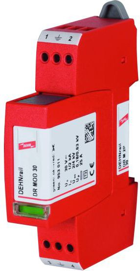 Заштита од пренапон Dehn D Type 3 2P, 2kA, 0.63kV